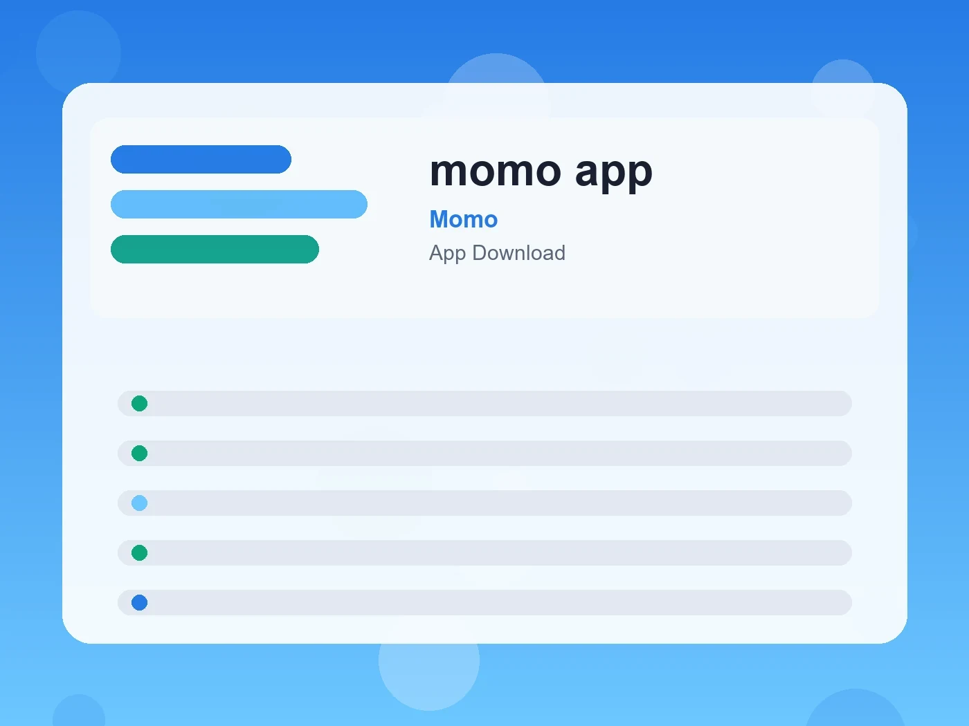 Momo momo app guide visual